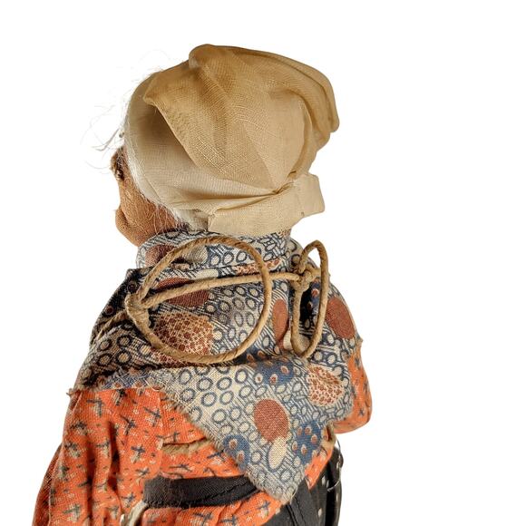 Ravca France Original B.Ravca Normandie 10" Cloth Doll Handmade Fabric Tag - Picture 14 of 16